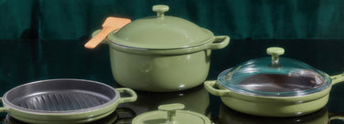 cast iron cookware set