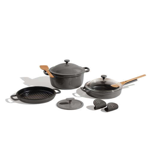 cast iron cookware set - char - view 1
