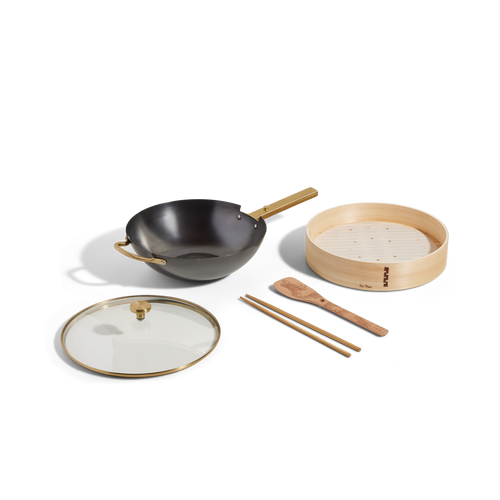 hot wok set - black - view 1