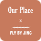 OUR PLACE X FLY BY JING BADGE