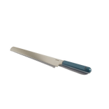 serrated knife - blue salt - view 1
